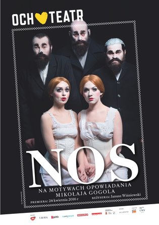 O poszukiwaniu… – recenzja spektaklu „Nos” w reżyserii Janusza Wiśniewskiego w Och-Teatrze